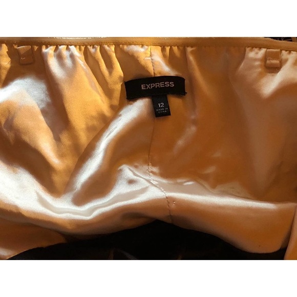 Express Strapless Cocktail Dress sz 12 - Picture 3 of 3